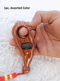 Digital Jaap Mala Counter with Reset Button - Wooden Look Tally Counter